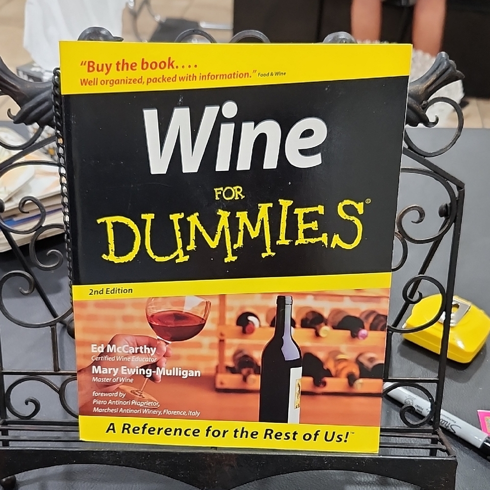 WINE for DUMMIES BOOK